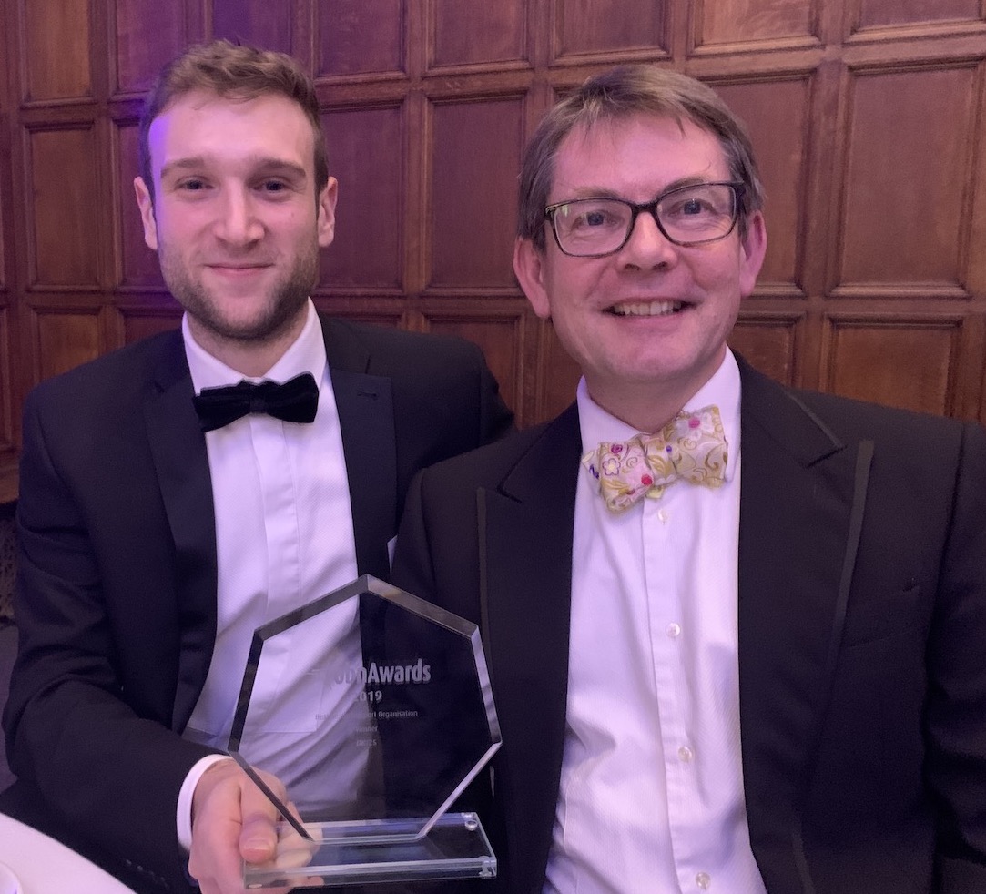 UKI2S wins Best Sector Support Organisation at the OBN Awards