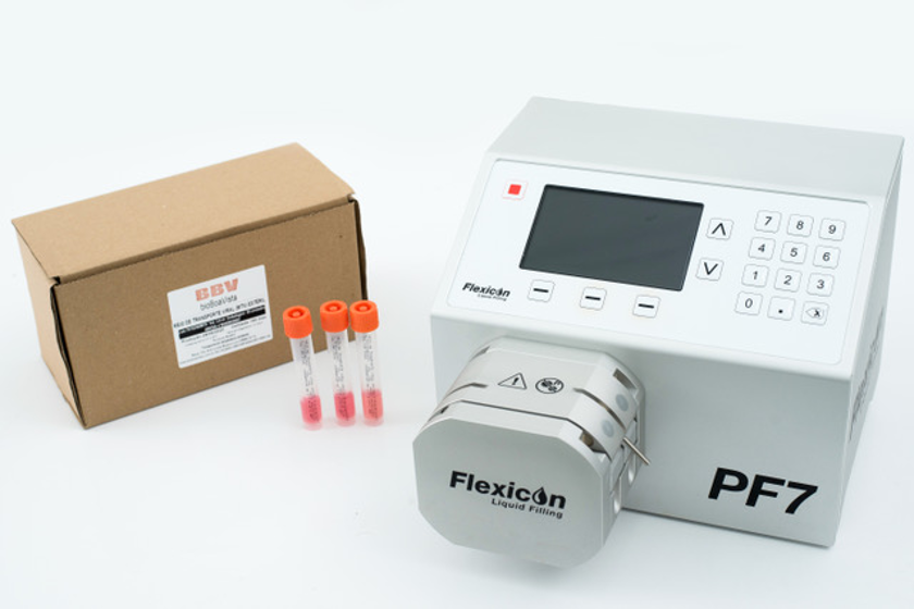 bioBoaVista manufactures customised media for COVID nasal diagnostic tests using the Flexicon PF7