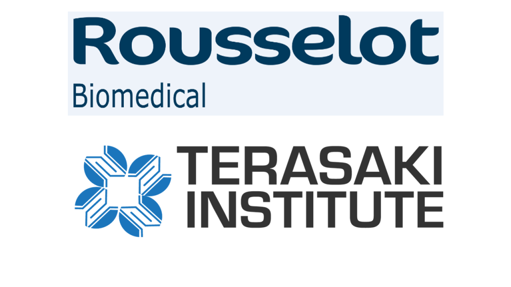 Rousselot Biomedical and Terasaki Institute Logos