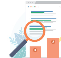 An infographic representing the benefits of SEO