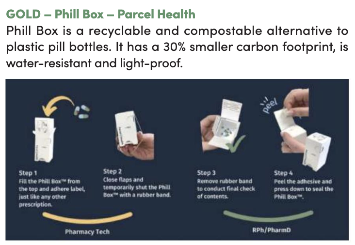 Sustainable medicines packaging awards shortlist announced