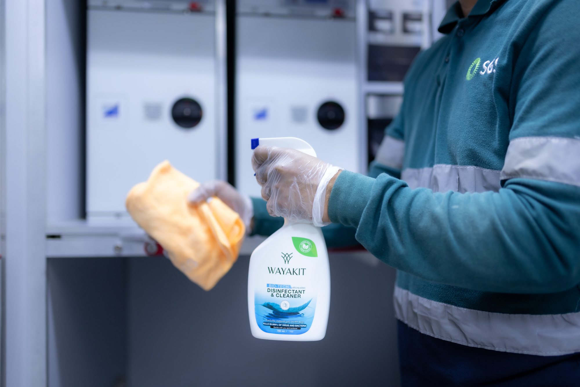 Safer Covid disinfectant for thousands of aircraft