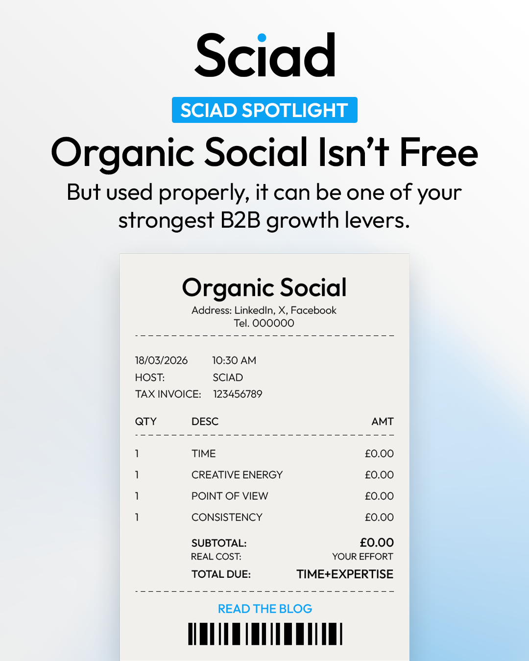 Organic Social Isn’t Free